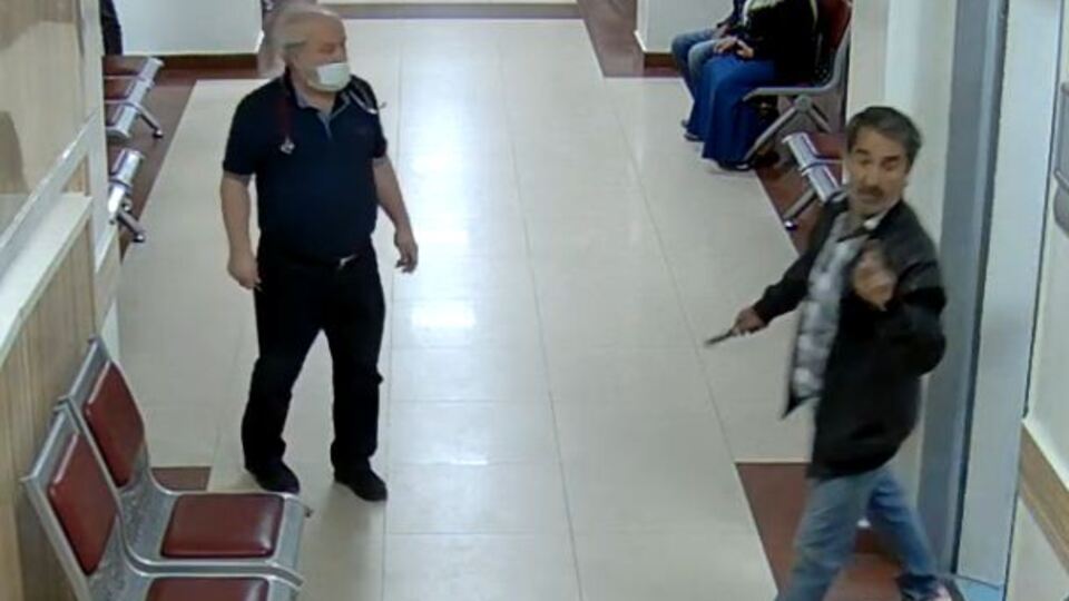 Hastaneyi savaş alanına çevirdi! İfadesi şoke etti