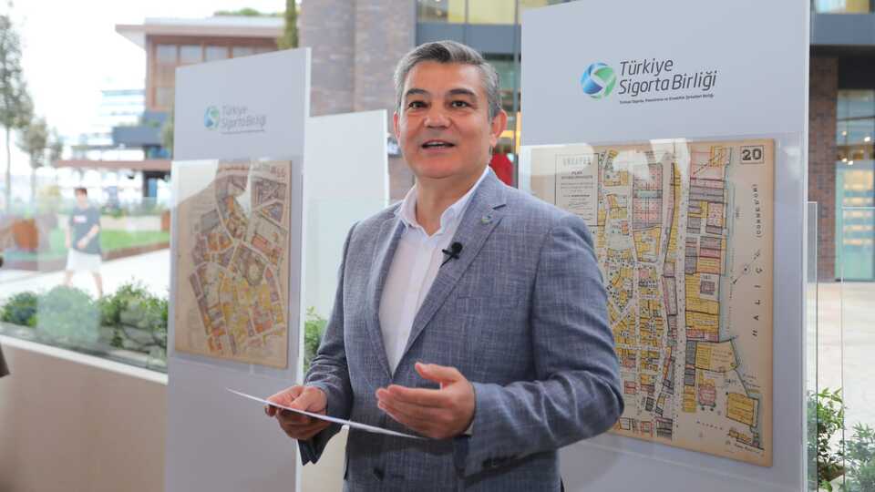 İstanbul'un ilk sigorta haritası