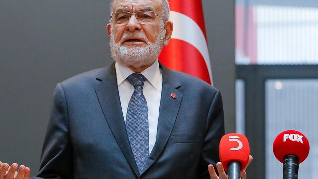 Karamollaoğlu'ndan DP Genel Başkanı Uysal'a ziyaret