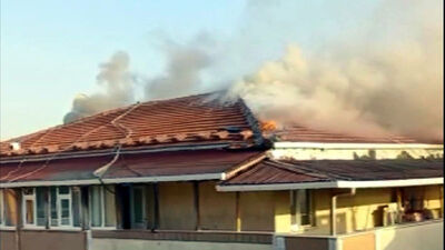 Avcılar'da korkutan yangın