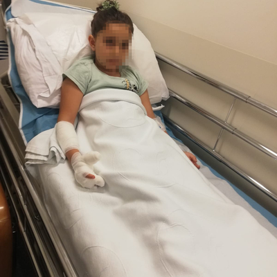 Feci iddia! Küçük kız MR'da yandı