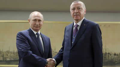 Cumhurbaşkanı Erdoğan, Putin ile görüştü