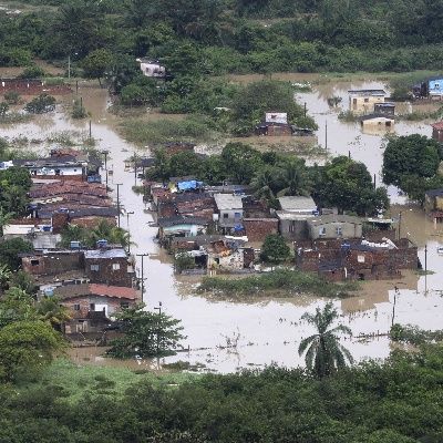 Brezilya'da sel felaketi!