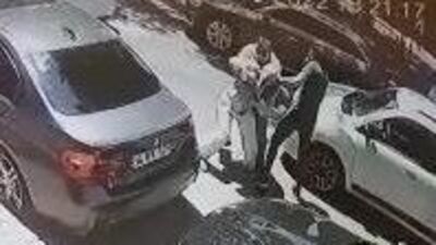 Şişli'de yumruk yumruğa yol verme kavgası