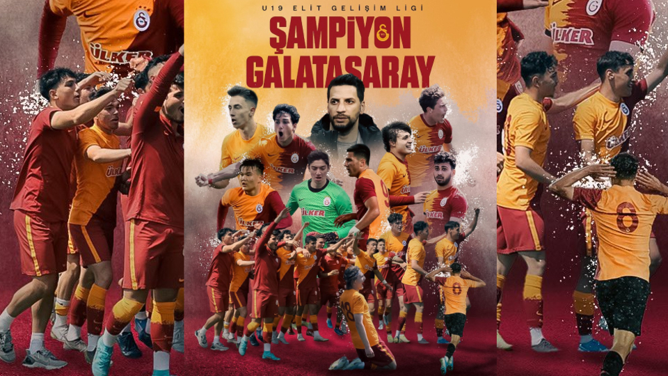 U19'da şampiyon Galatasaray