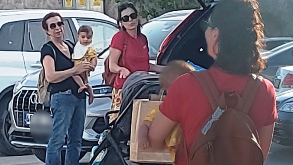 "Kucağımda bebeğim var, çekmeyin!"