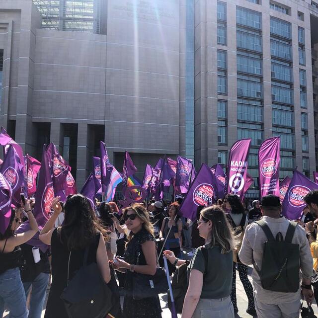 Kadın Cinayetlerini Durduracağız Platformu davası başladı