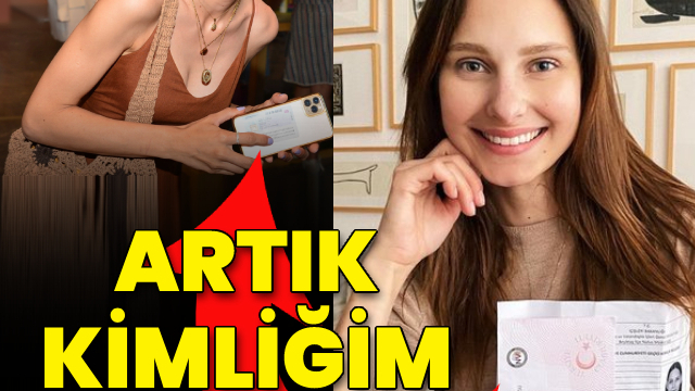 "Artık kimliğim elimde!"