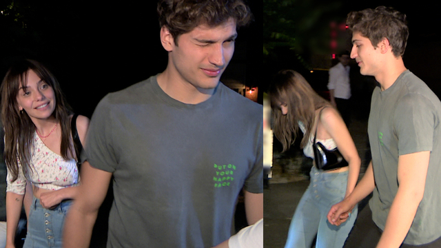 Taze aşıklar göründü!