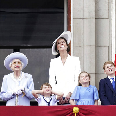 İngiltere'de tarihi kutlamadan renkli kareler