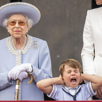 İngiltere'de tarihi kutlamalara damga vuran görüntü!