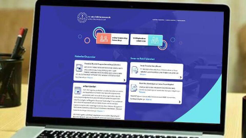 E Okul VBS öğrenci giriş ekranı