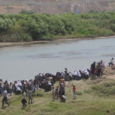 Su bir anda yükseldi! Dicle'de dehşet!