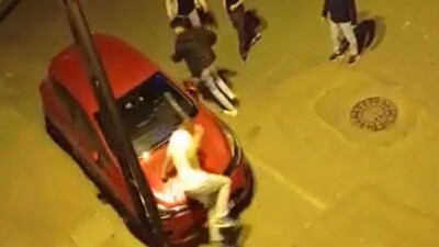 Sokak arasında döner bıçağı ile dehşeti yaşattı!