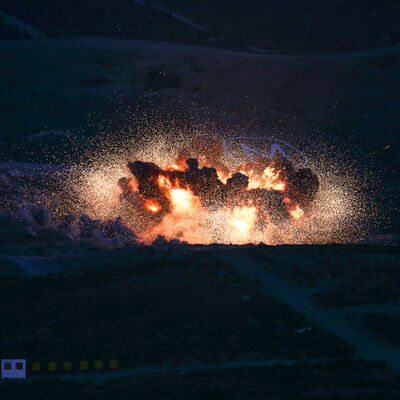 Efes 2022 Tatbikatı'nda milli silahlardan tam isabet