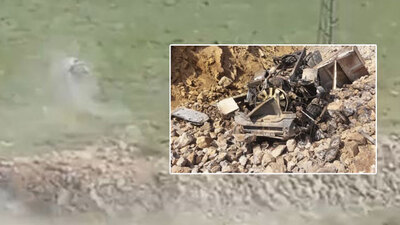 Kamyonet onlarca takla attı! O anlar kamerada! Uçurumdan kurtuluş!