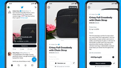 Twitter'dan yeni alışveriş özelliği
