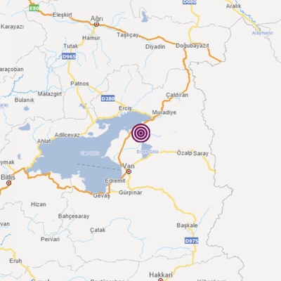 Van'da 4,4 büyüklüğünde deprem