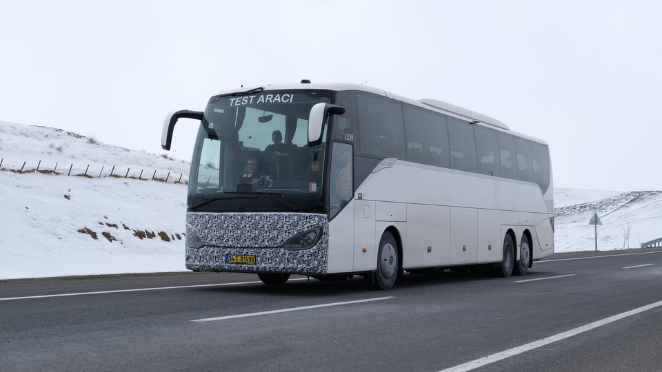 Otobüs testlerini Türkiye'de yapacak