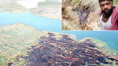 Yangın çıkarıp, selfie yapmış!