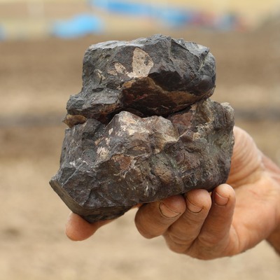 Çiftçi tarlasında buldu, incelenmesini istedi