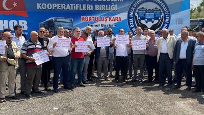 Ankara'da özel halk otobüsleri kontak kapattı