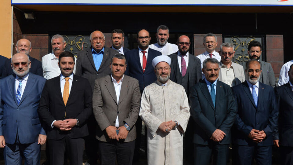 Erbaş'tan Tunceli'de cemevi ziyareti