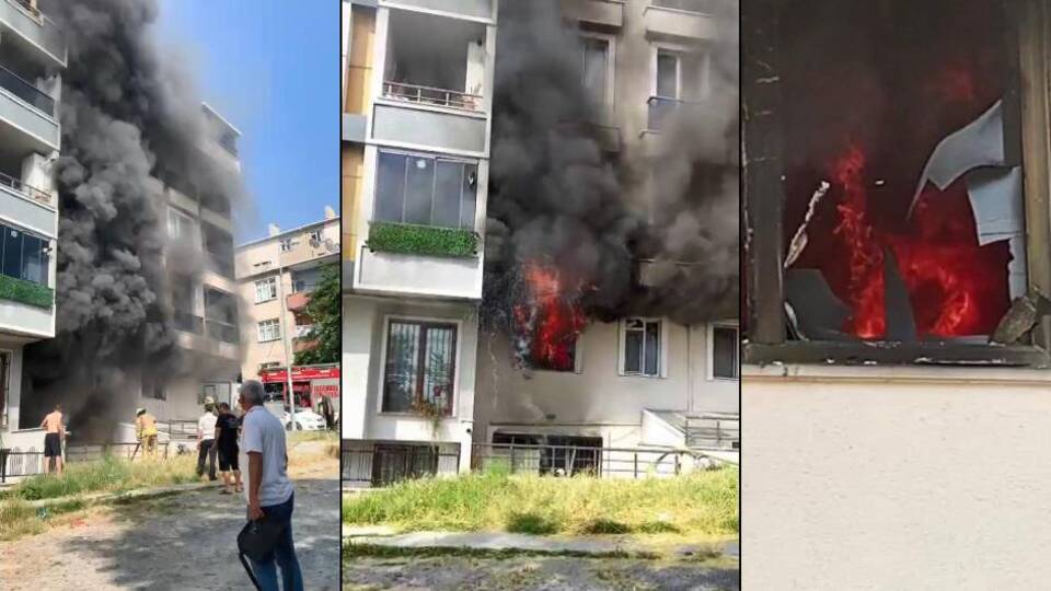 Çakmakla oyun dubleksi küle çevirdi