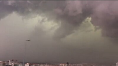 Başkentte görülen 'yeşil bulutlarla' ilgili açıklama