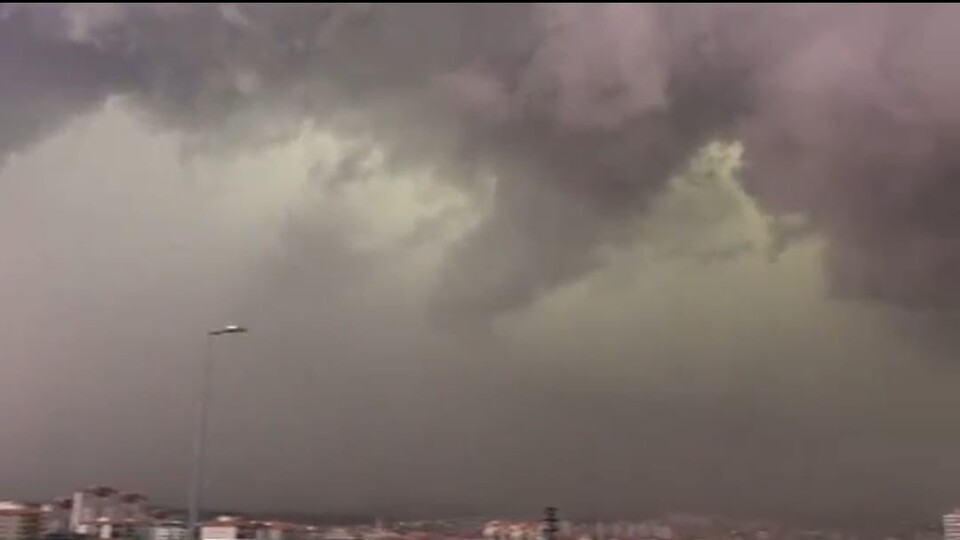 Başkentte görülen 'yeşil bulutlarla' ilgili açıklama