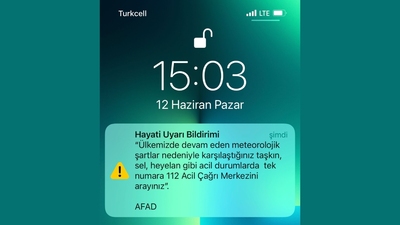 AFAD'dan 'hayati uyarı' bildirimi!