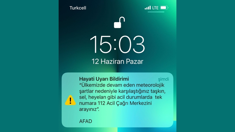 AFAD'dan 'hayati uyarı' bildirimi!