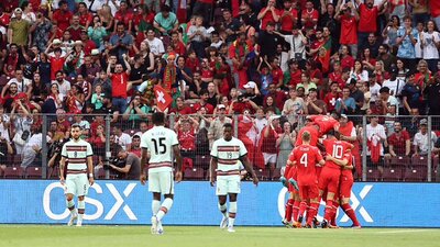 Portekiz, İsviçre'de kayıp