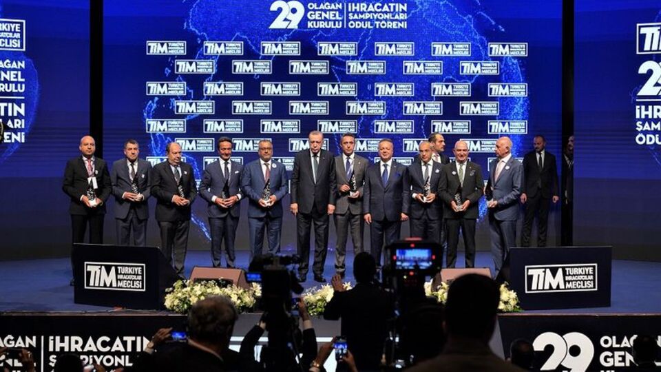İhracatın Şampiyonları'na ödül