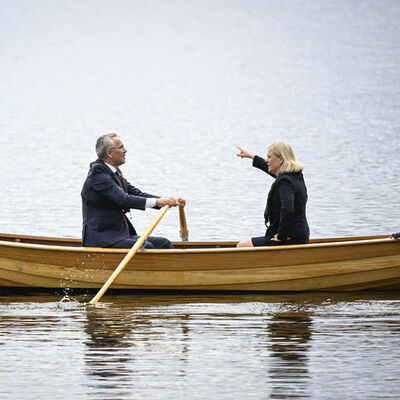 Stoltenberg ve Andersson’ın kayık gezisi gündem oldu