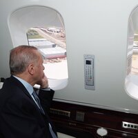 Cumhurbaşkanı Erdoğan, başkentteki sel bölgesinde