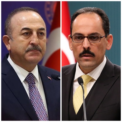 Bakan Çavuşoğlu ve Kalın'dan kritik temaslar