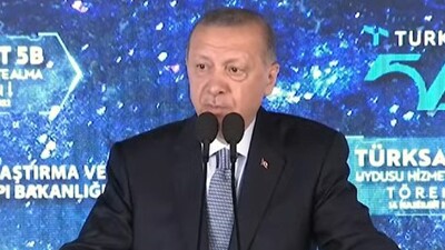 Türksat 5B uydusu hizmete alındı