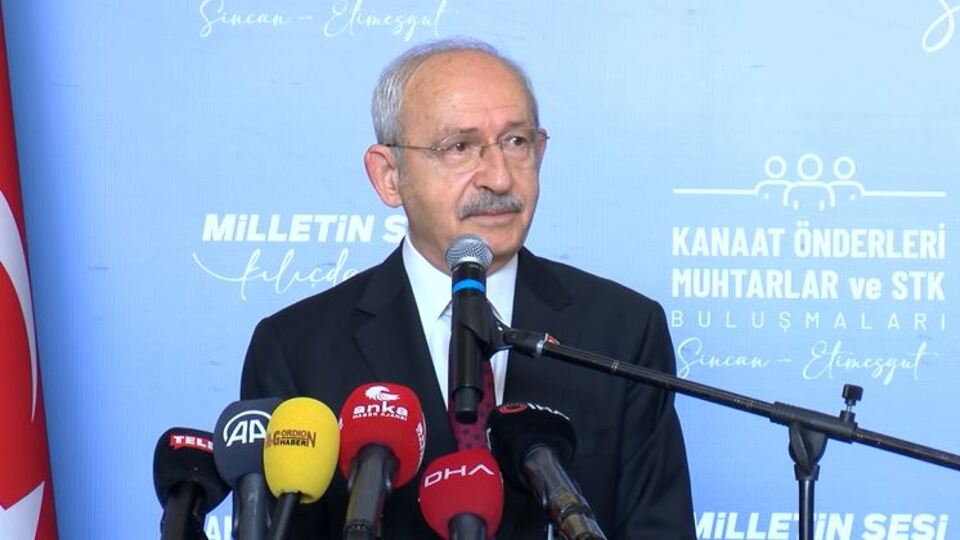 CHP lideri Kılıçdaroğlu'ndan Kaftancıoğlu açıklaması