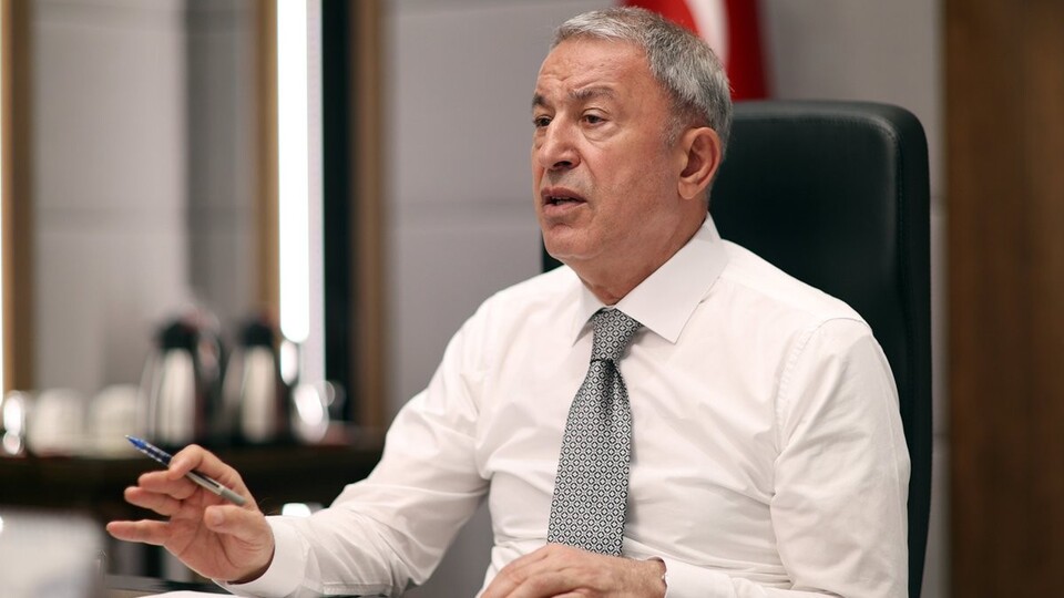 Bakan Akar: Tahıl krizinin çözümü için kırmızı hat kuruldu