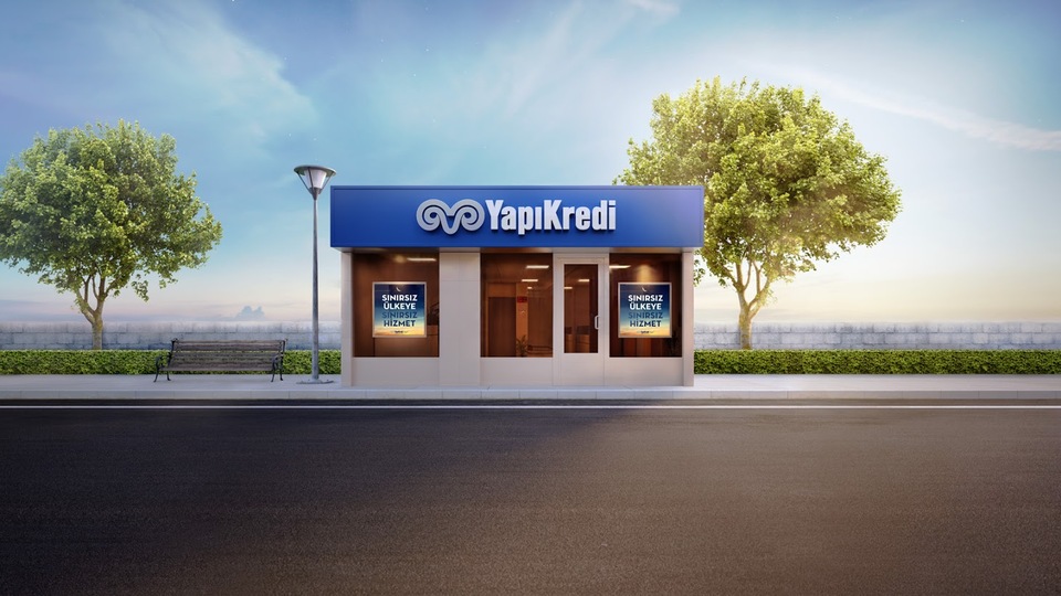 Yapı Kredi'den yeni özel bankacılık şube konsepti