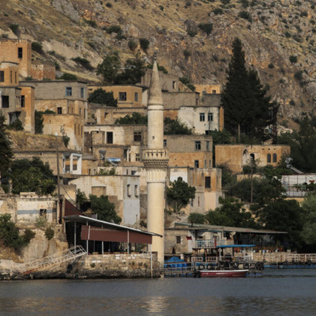 Bozkırın ortasında büyüleyici manzara