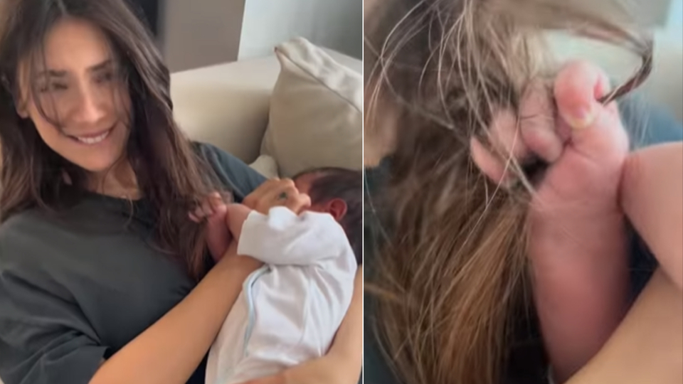 "Ne kadar uslu bir bebek!"