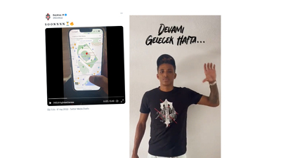 Beşiktaş'tan Gedson Fernandes paylaşımı