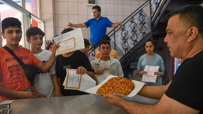 'Takdir' alana bedava lahmacun ikram etti