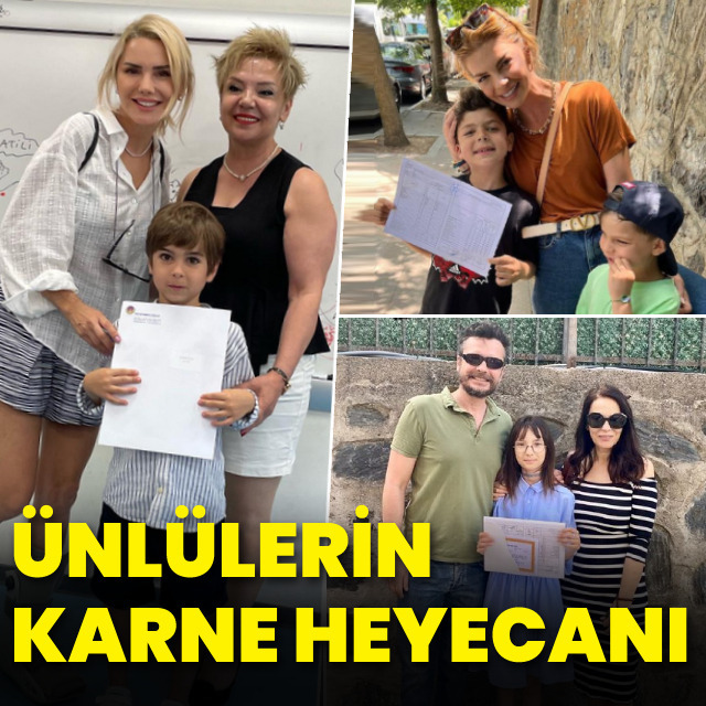 Elif Ada karnesini aldı!
