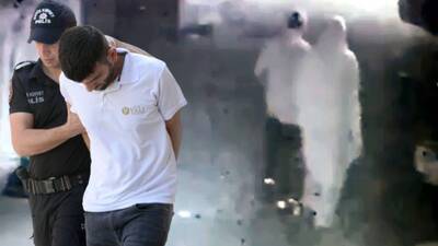 Kara çarşaf giyen katil eski koca çıktı!