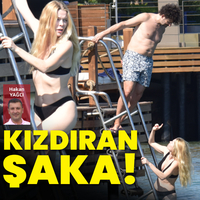 Kızdıran şaka!