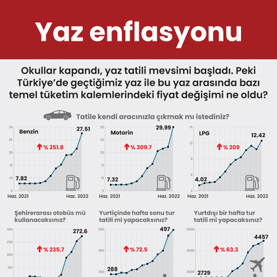 Yaz enflasyonu kavuruyor