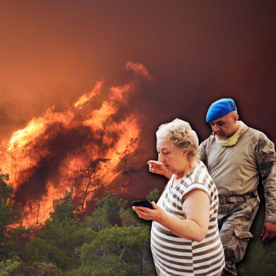 Yangın bölgesinde tahliyeler başladı!